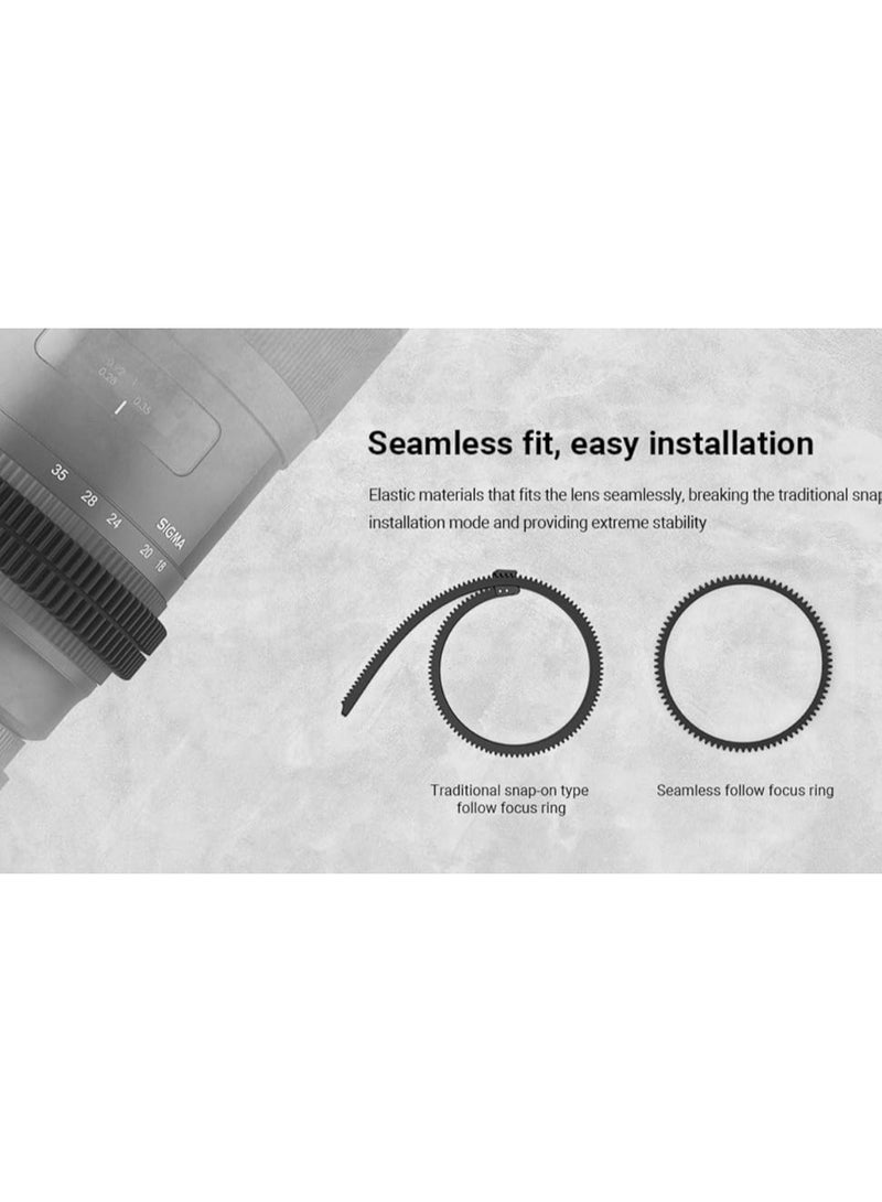 SmallRig Seamless Focus Gear Ring 72 to 74mm 3293 - Image 5